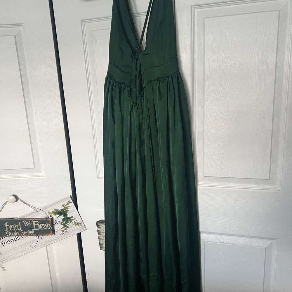 Windsor Deep Green Maxi Dress - Picture 6 of 7
